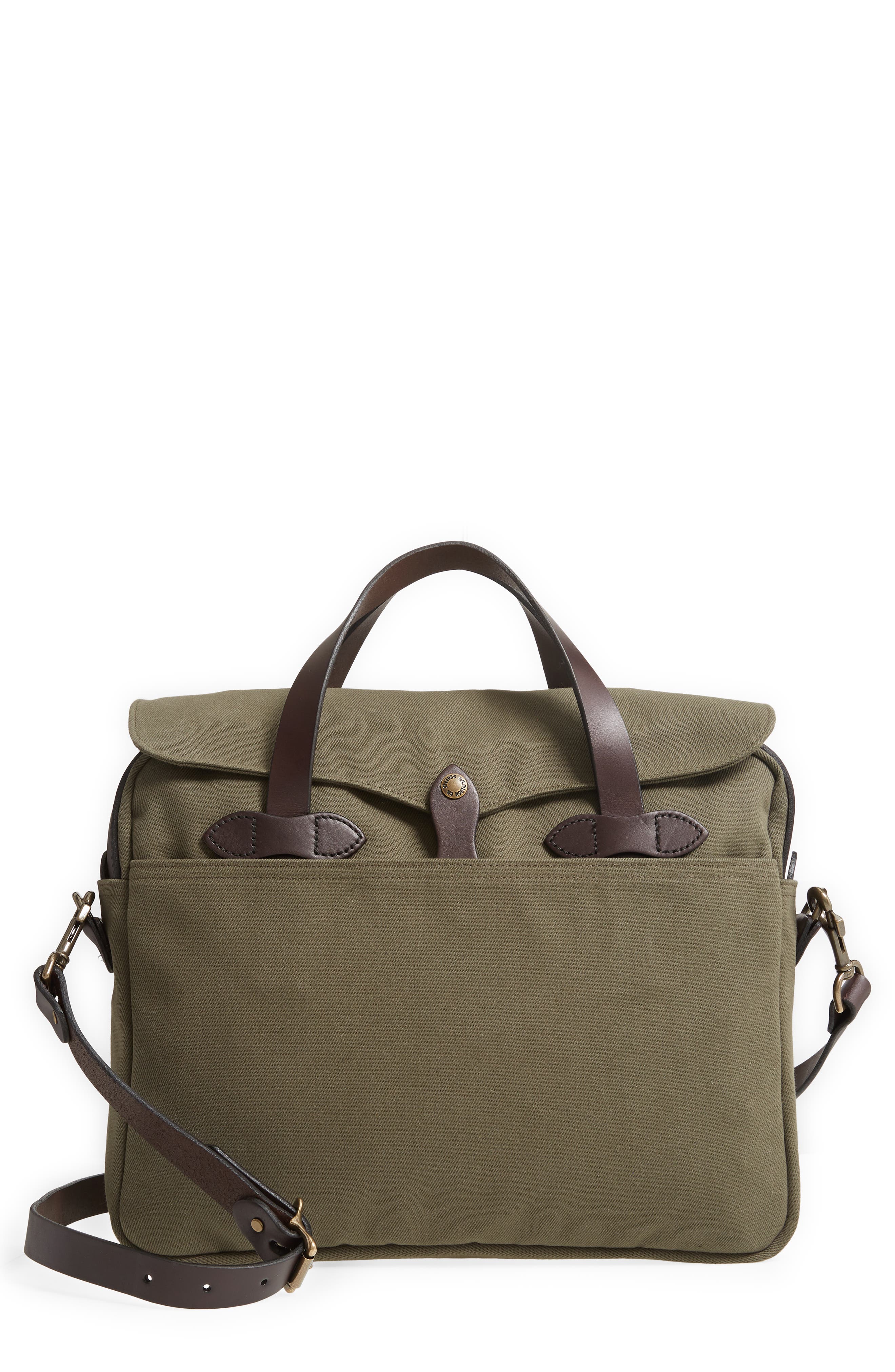 Original Briefcase, Alternate, color, OTTER GREEN