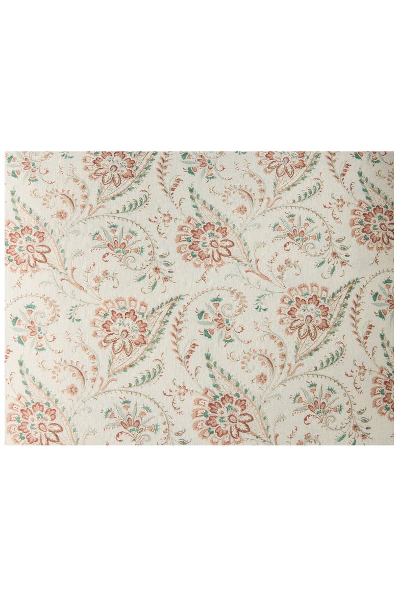 Ponderosa Print Throw Pillow Cover, Alternate, color, SEAFOAM W/GARNET