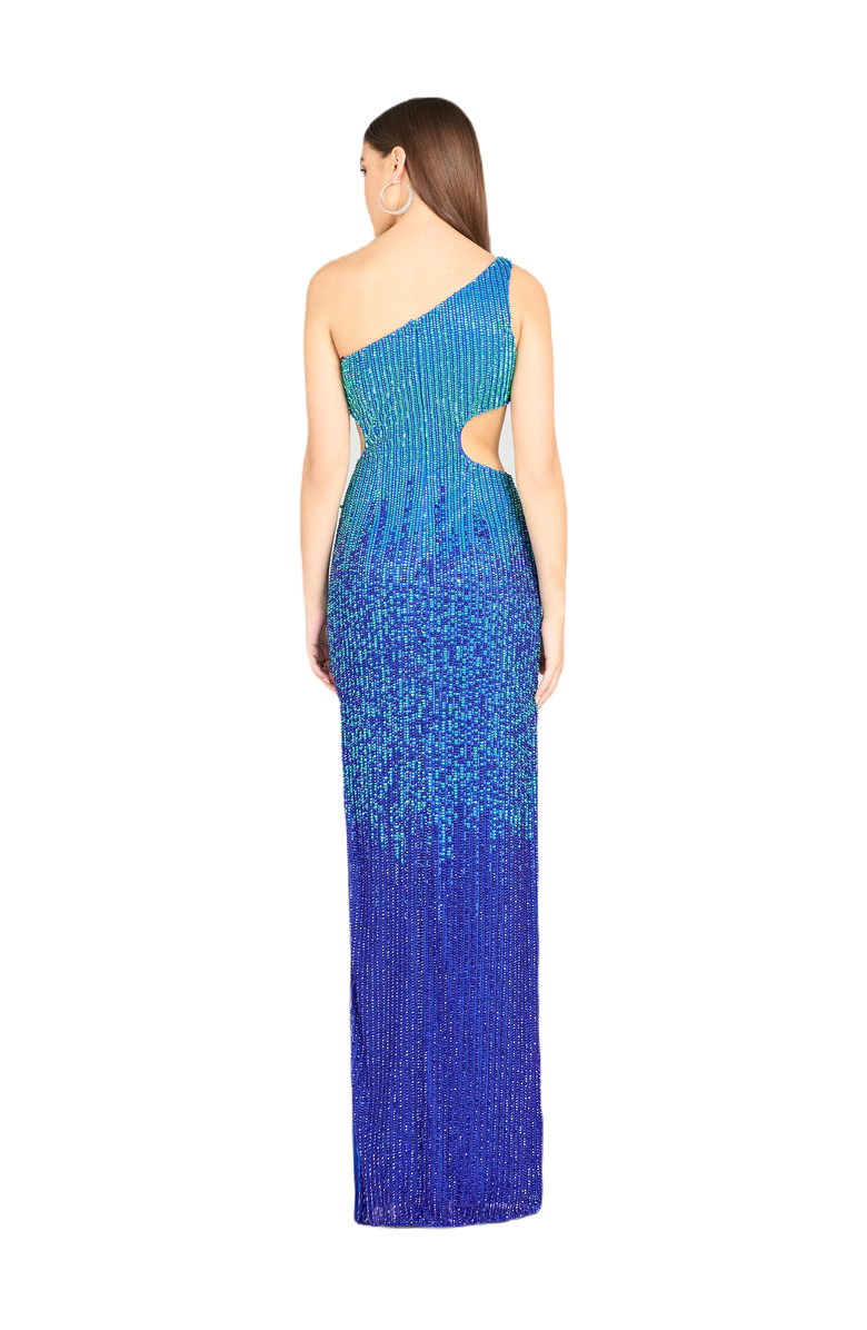LARA New York Anabelle Sequin Prom Dress, Alternate, color, Sapphire