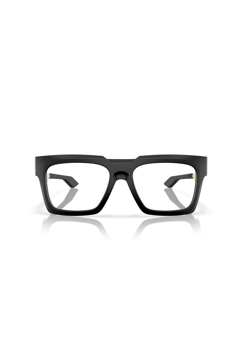 55mm Square optical glasses, Alternate, color, Black