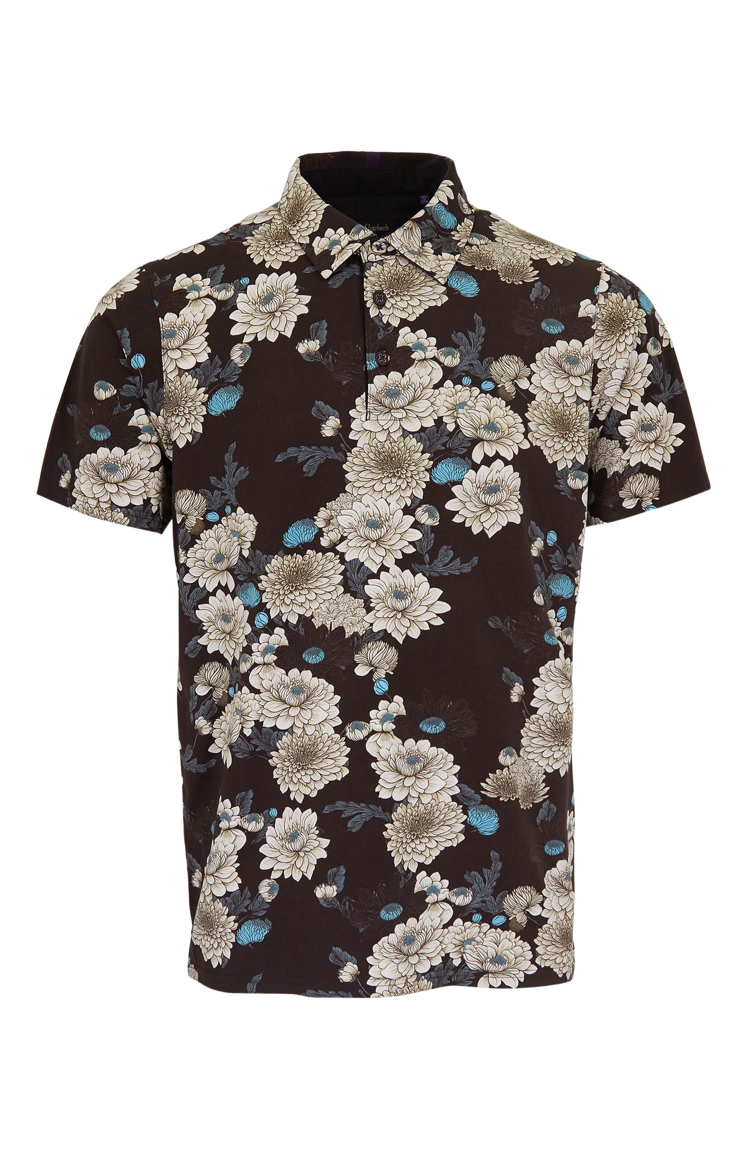 Serious Floral Black
