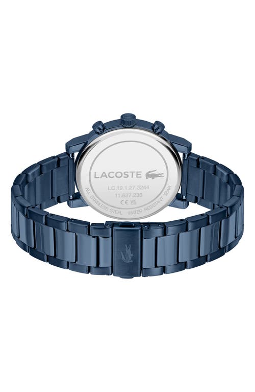 Lacoste Replay Chronograph Bracelet Watch, 44mm In Blue