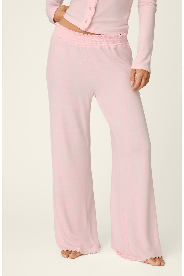 Pretty Stripes Pajama Pants, Main, color, TENDER PINK
