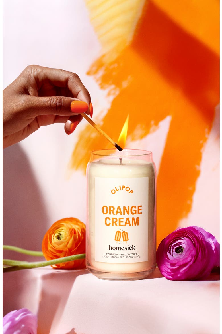 Orange Cream Candle, Alternate, color, ORANGE CREAM