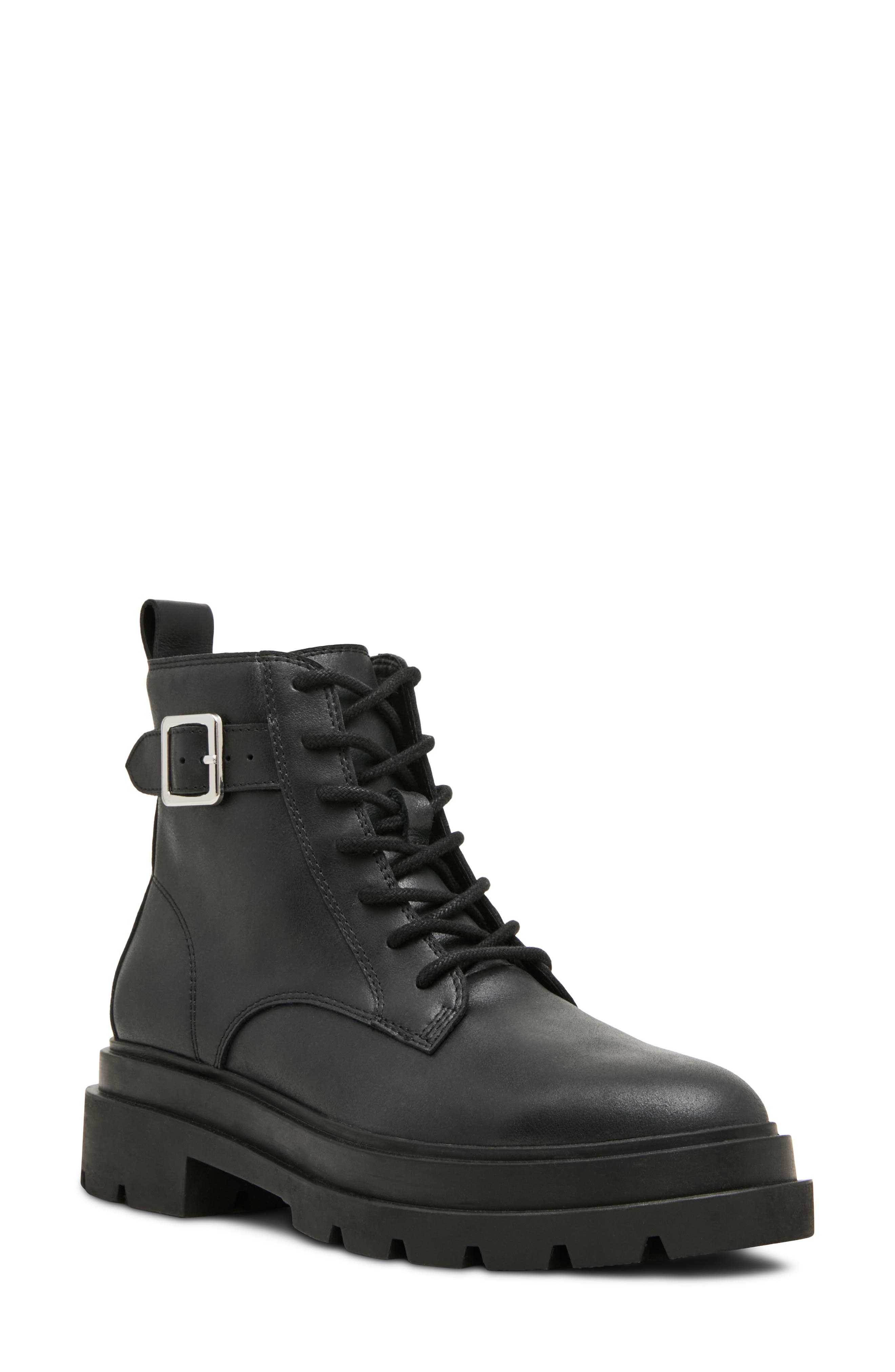 Payge Waterproof Leather Bootie, Main, color, BLACK LEATHER