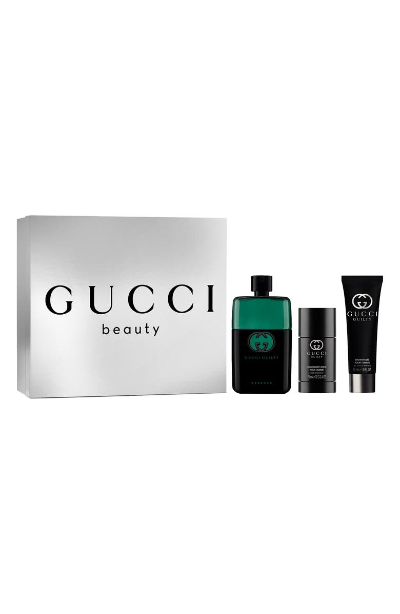 Gucci Guilty Essence Eau de Toilette 3-Piece Gift Set $165 Value, Main, color,