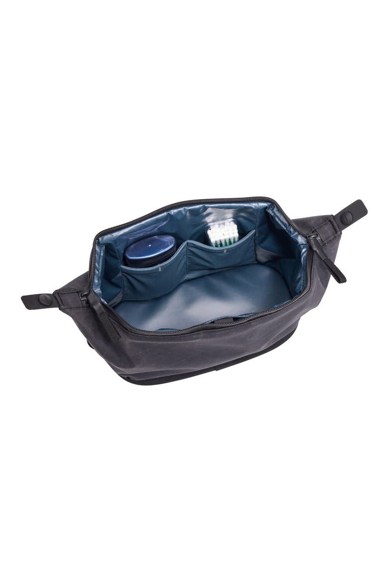 Aion Hanging Toiletry Bag, Alternate, color, BLACK