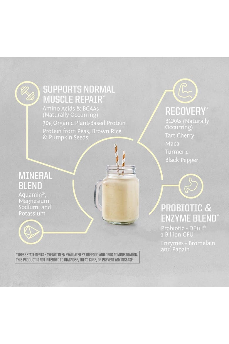 Organic Active Protein Powder, Vanilla, 2.25kg, Alternate, color, No Color