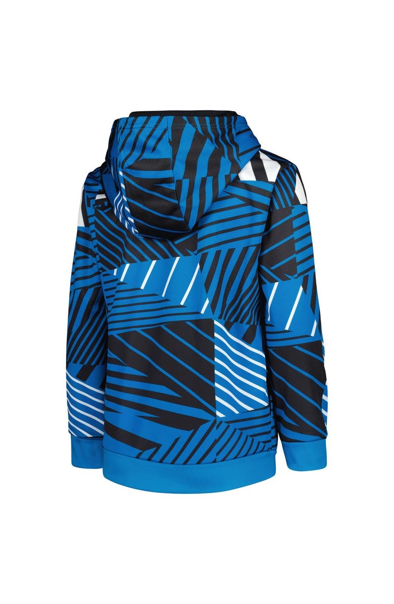 Outerstuff Youth Blue Charlotte FC Pro Sweeper Pullover Hoodie, Alternate, color,