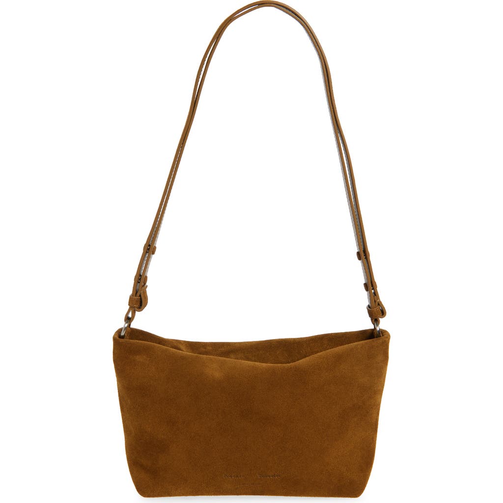 Proenza Schouler Bond Suede Shoulder Bag In Green