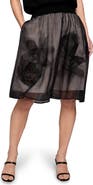 NIC+ZOE Embroidered Mesh Skirt
