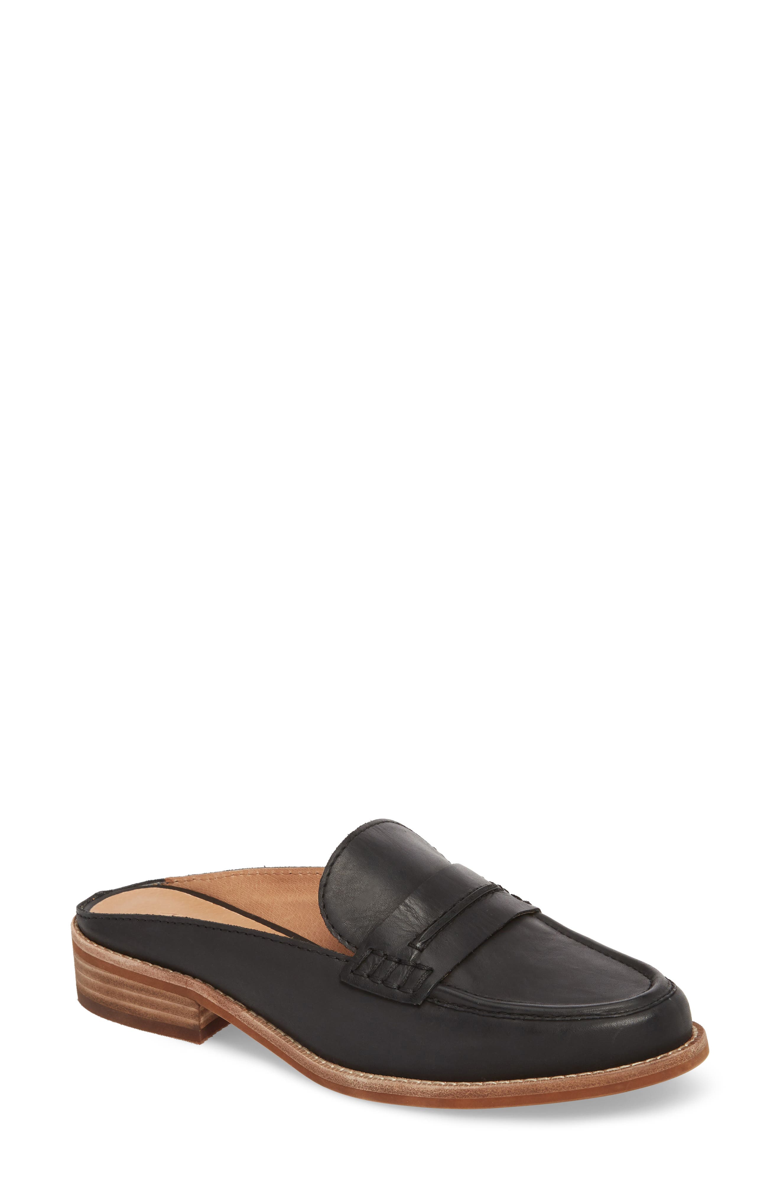 Madewell The Elinor Loafer Mule, Main, color, 