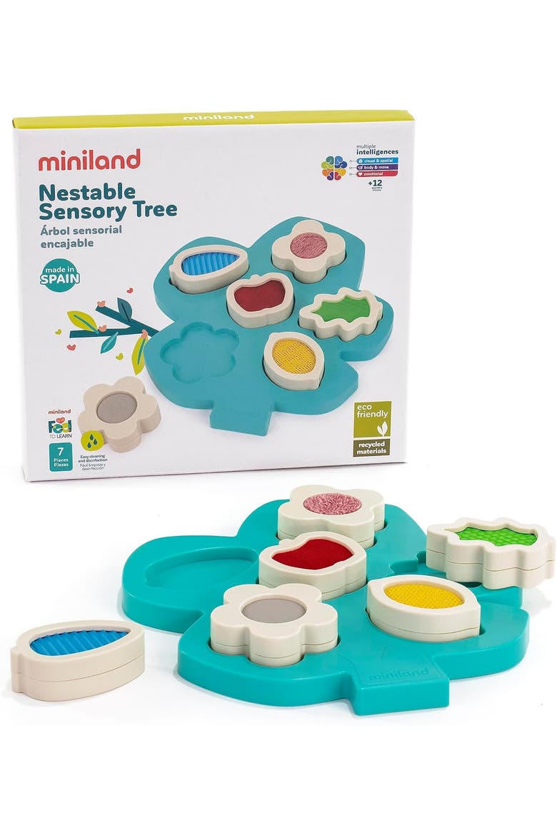 Feel To Learn Nestable Sensory Tree, Main, color, Multi