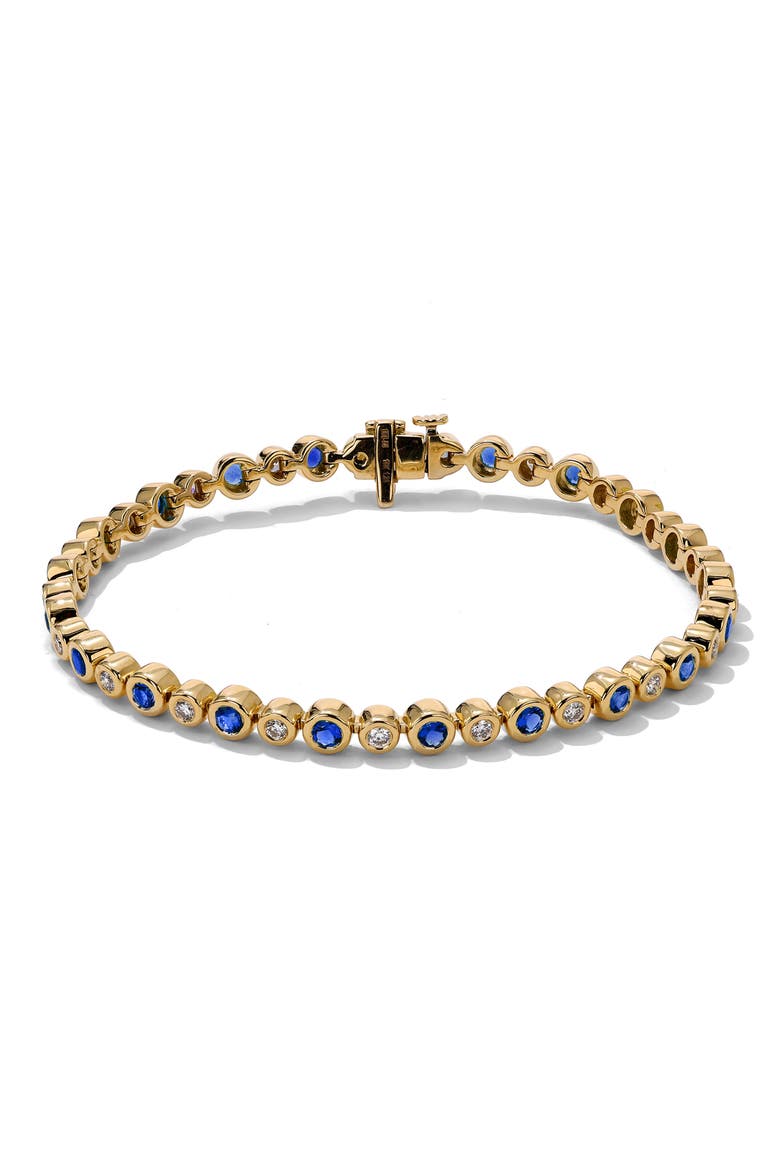 Bubbly Classic Tennis Bracelet, Main, color, SAPPHIRE