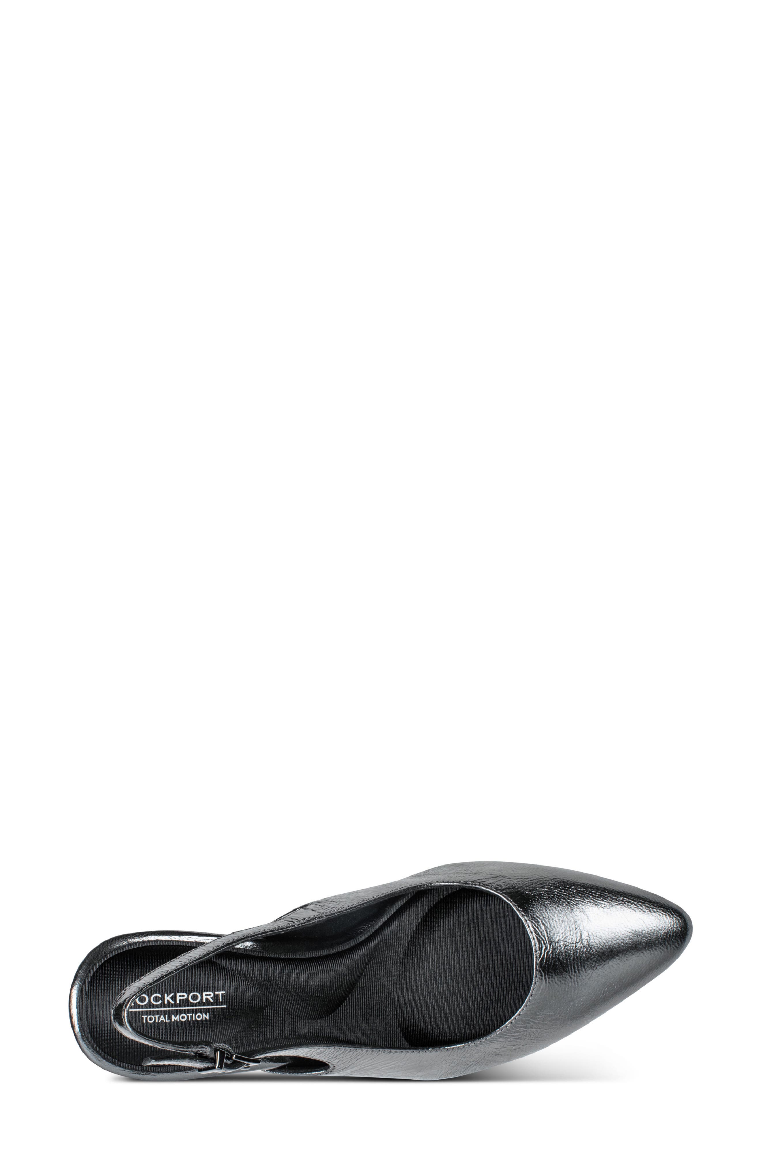 Rockport Jolie Slingback Pump, Alternate, color, Pewter