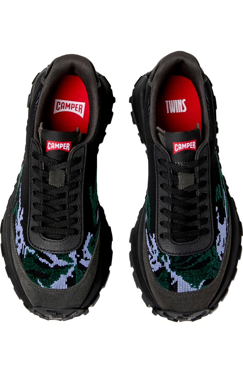 Camper Drift Trail Sneaker, Alternate, color, Black
