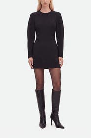Nocturne Balloon Sleeve Structured Mini Dress