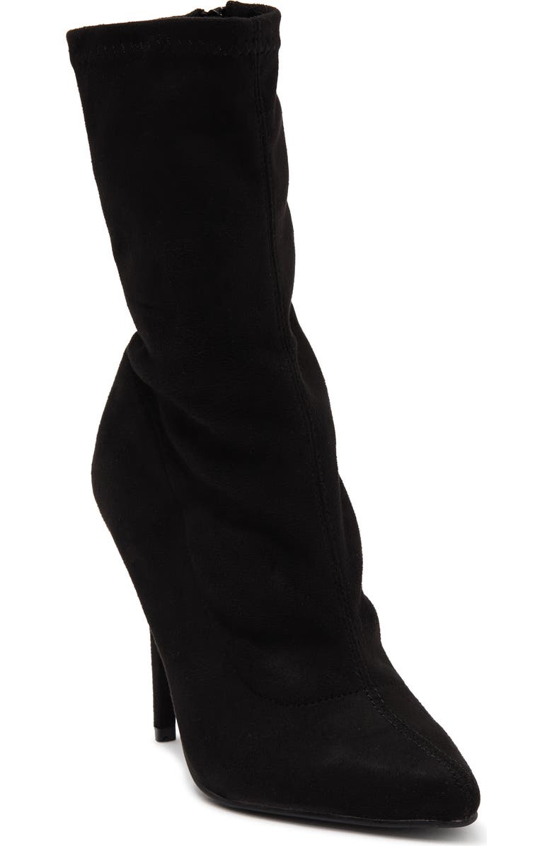 WILD DIVA LOUNGE Pointed Toe Bootie, Main, color,