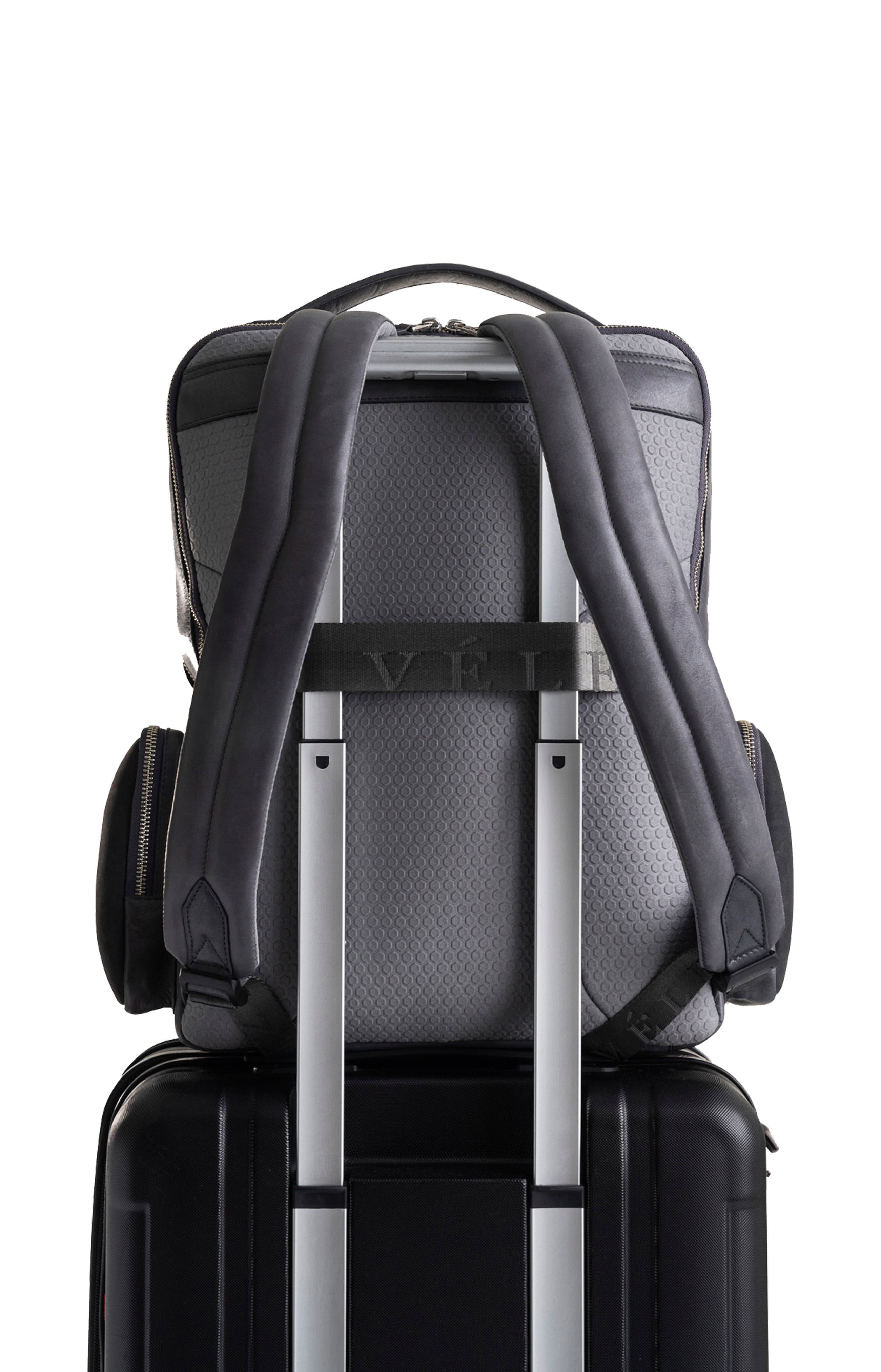 Velez Barceló Leather Bag for Men Multifunctional, Alternate, color, Grey