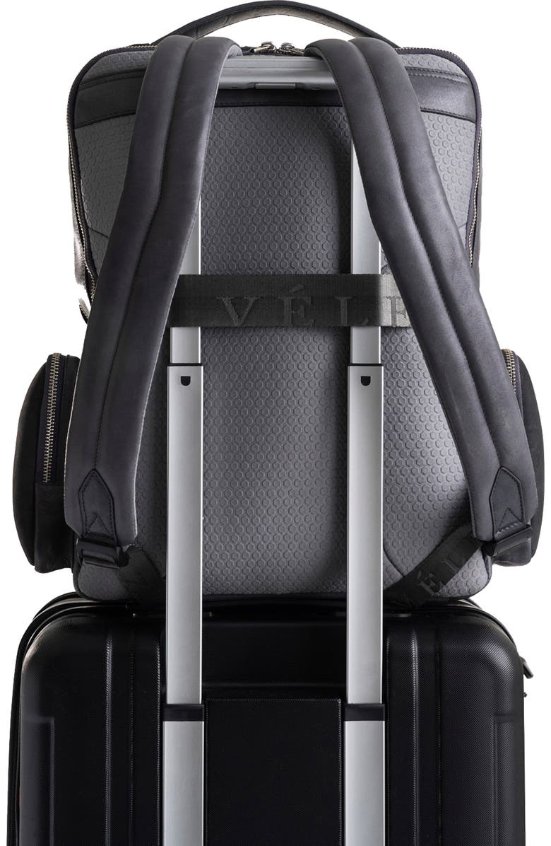 Velez Barceló Leather Bag for Men Multifunctional, Alternate, color, Grey