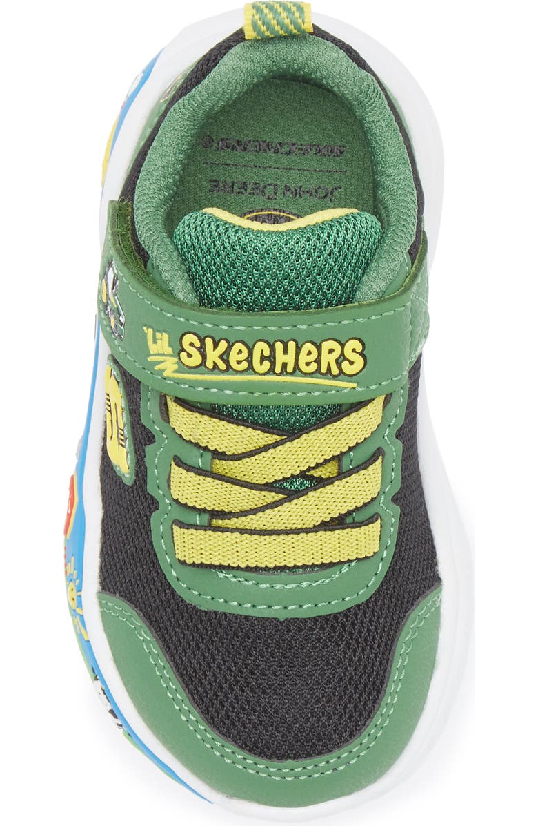 SKECHERS x John Deere Kids' Play Scene Sneaker, Alternate, color, Green/ Black