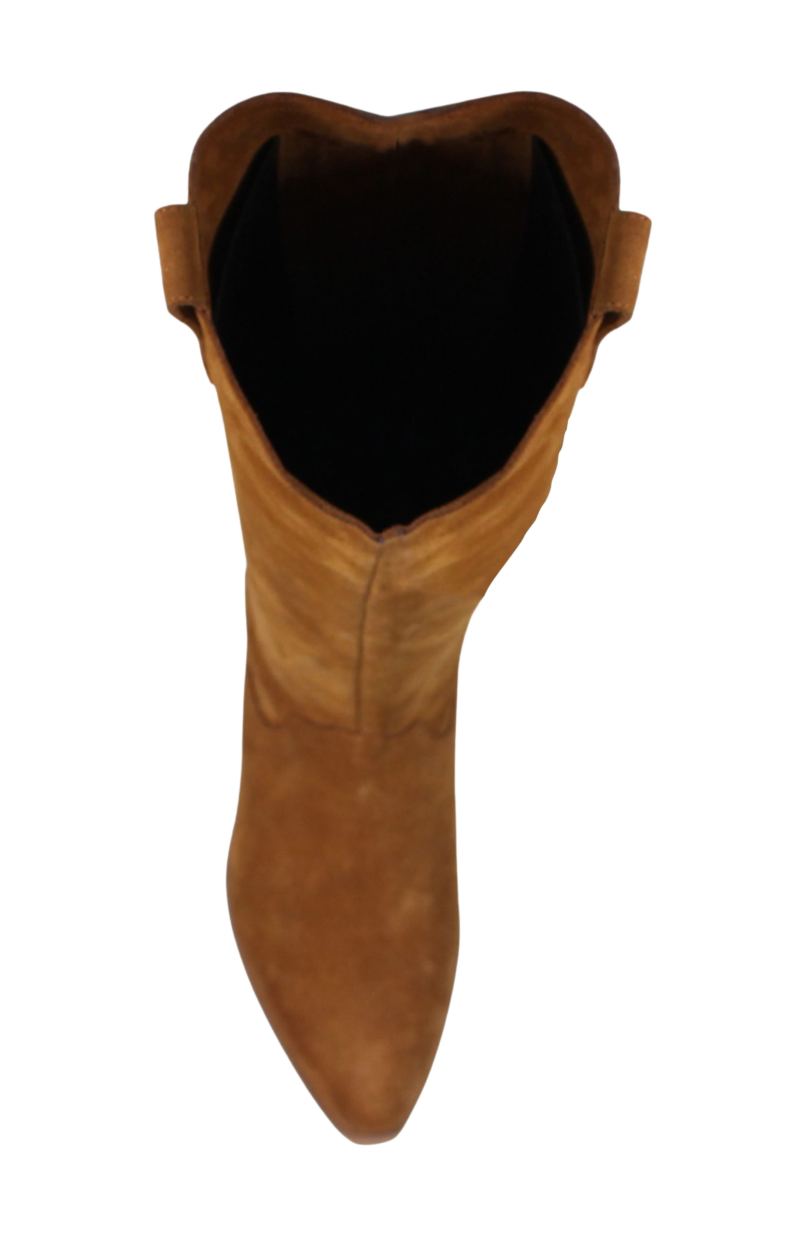 Ame Thyst Leather Tall Boot, Alternate, color, COGNAC