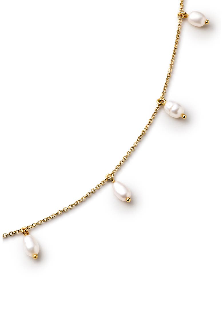 Loki Charm Necklace, Alternate, color, GOLD / WHITE