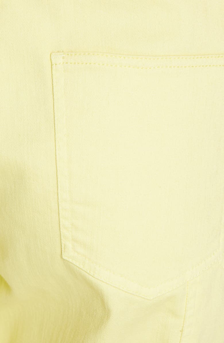 Tibi High Waist Straight Leg Denim Pants, Alternate, color, 