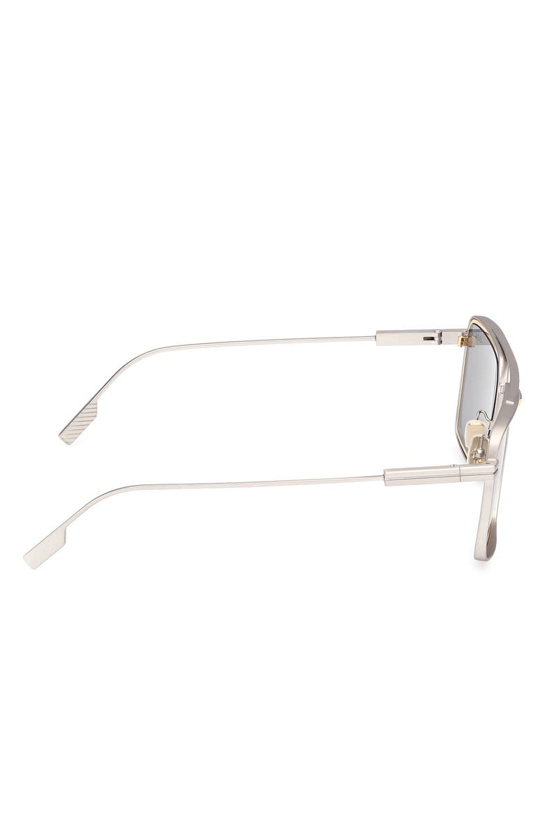 ZEGNA 56mm Navigator Sunglasses, Alternate, color,