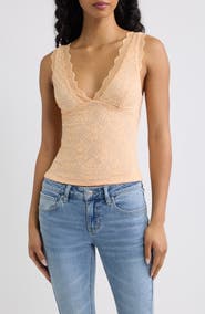 Free People Loved You First Lace Tank