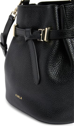 Furla Aura Mini Drawstring Leather Bucket Bag | Nordstromrack