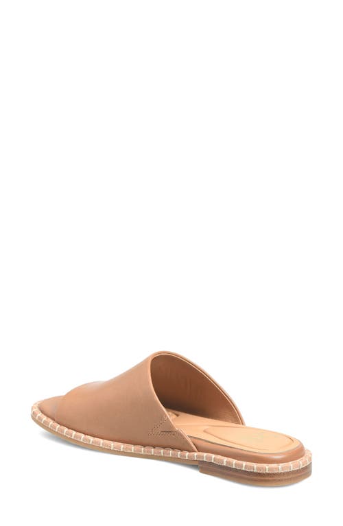Söfft Noble Leather Sandal In Sand