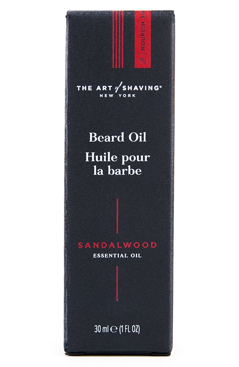The Art of Shaving Beard Oil - Citrus Mint Basil, Alternate, color, Sandalwood