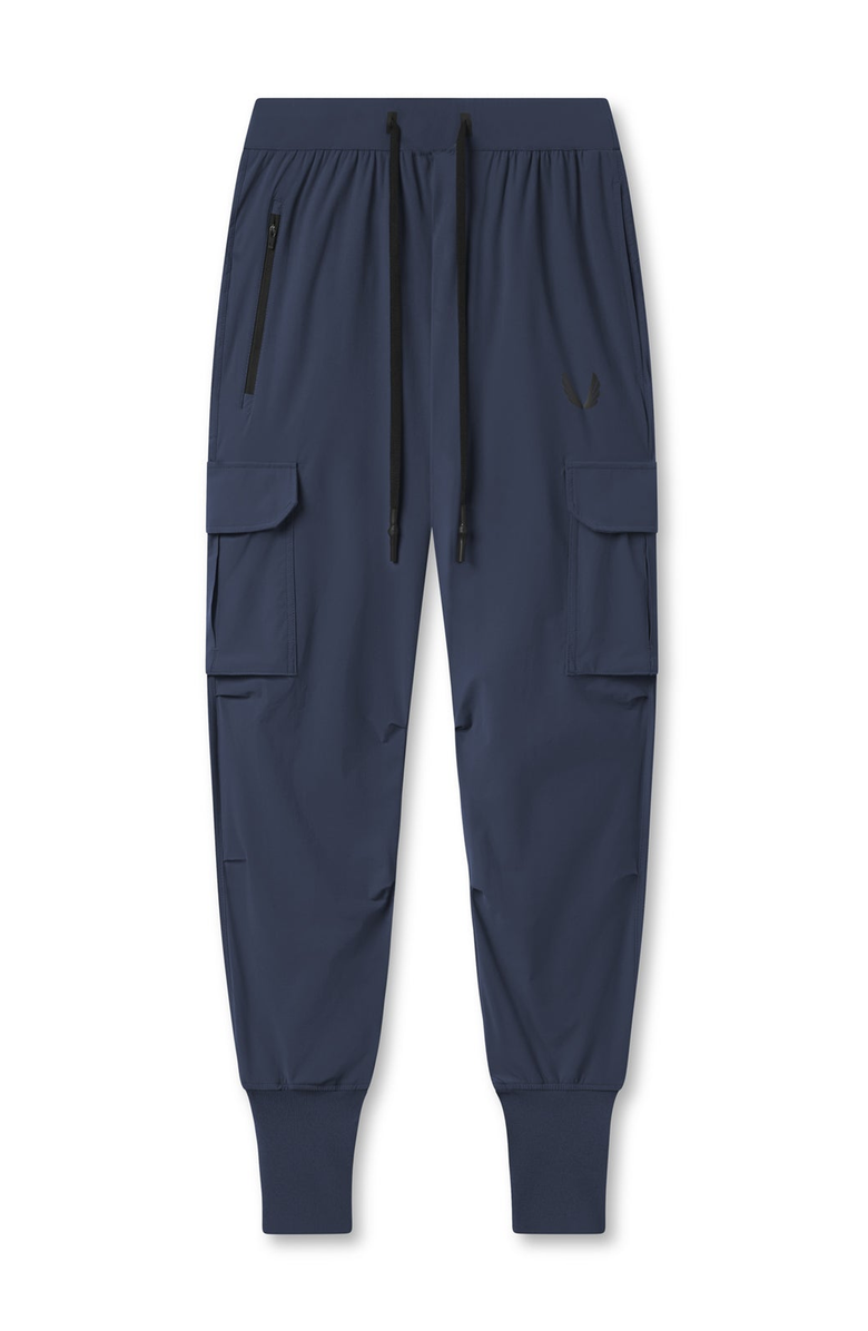 ASRV Tetra-Lite Cargo High Rib Water Repellent Jogger, Alternate, color, Navy