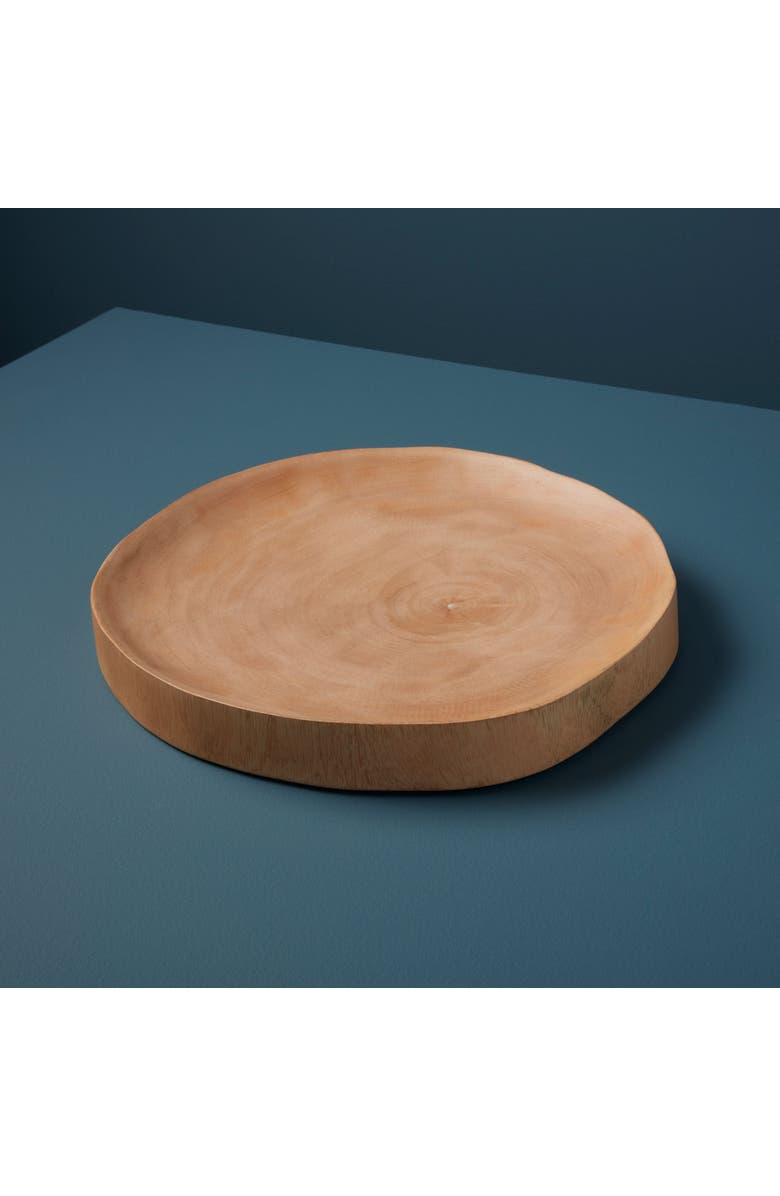 Be Home Kiln Mango Wood Platter, Alternate, color, Mango