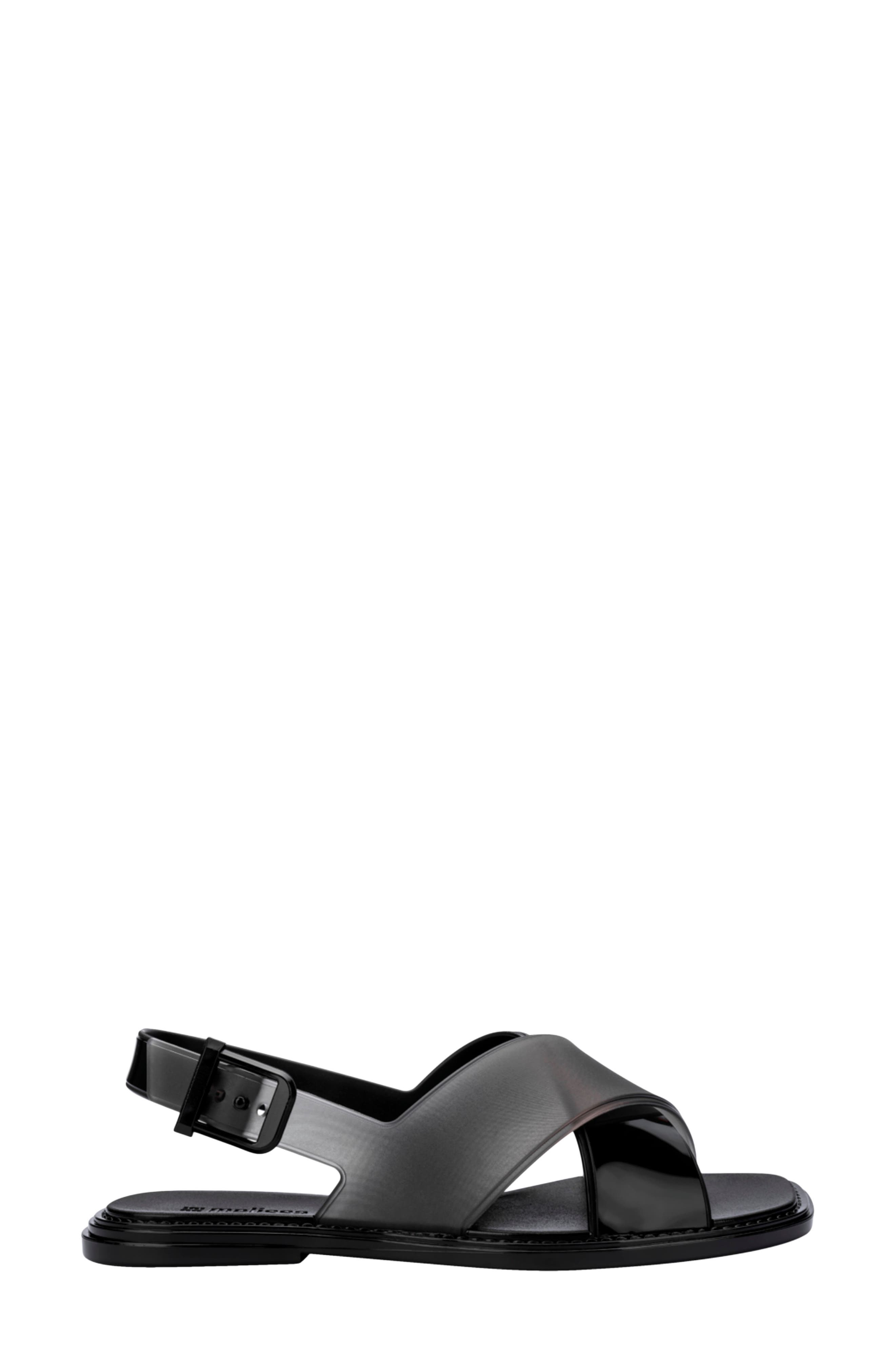 Melissa Cleo Slingback Sandal, Alternate, color, Black