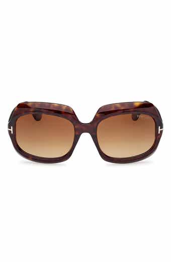 Ren 60mm Geometric Sunglasses