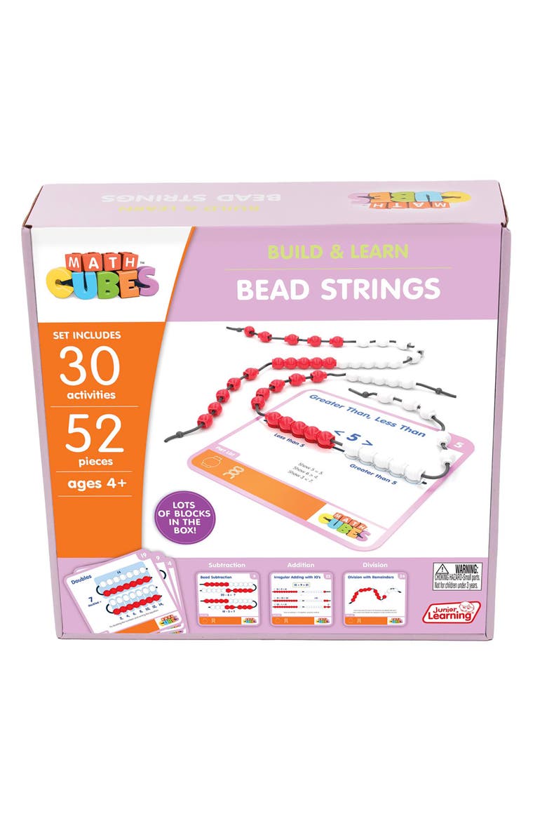Mathcubes Bead Strings 30 Activity Set, Main, color, Multicolored