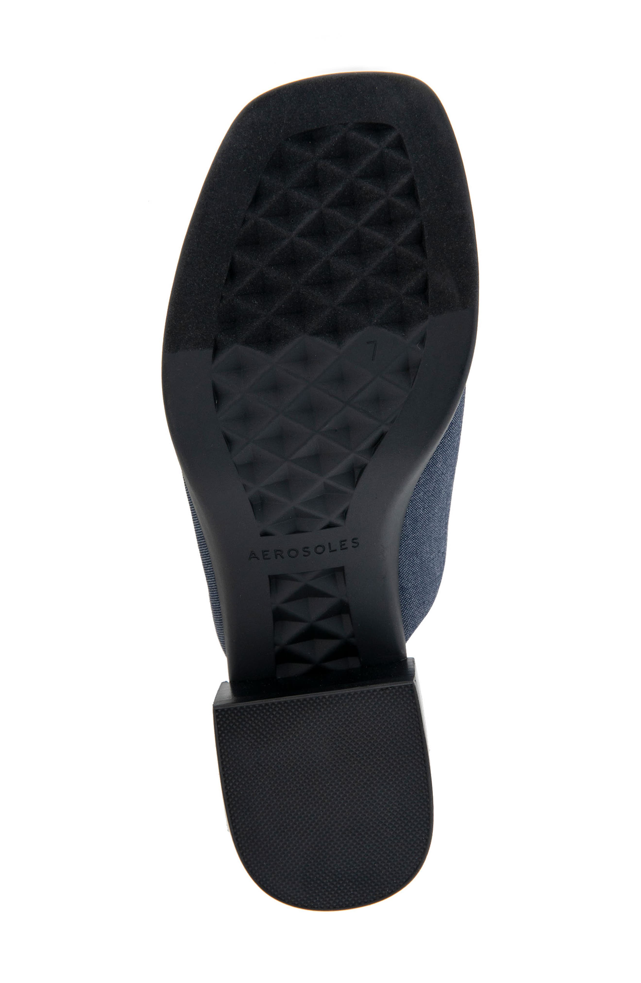 Aerosoles Denise Platform Sandal, Alternate, color, Dark Blue Stretch Fabric