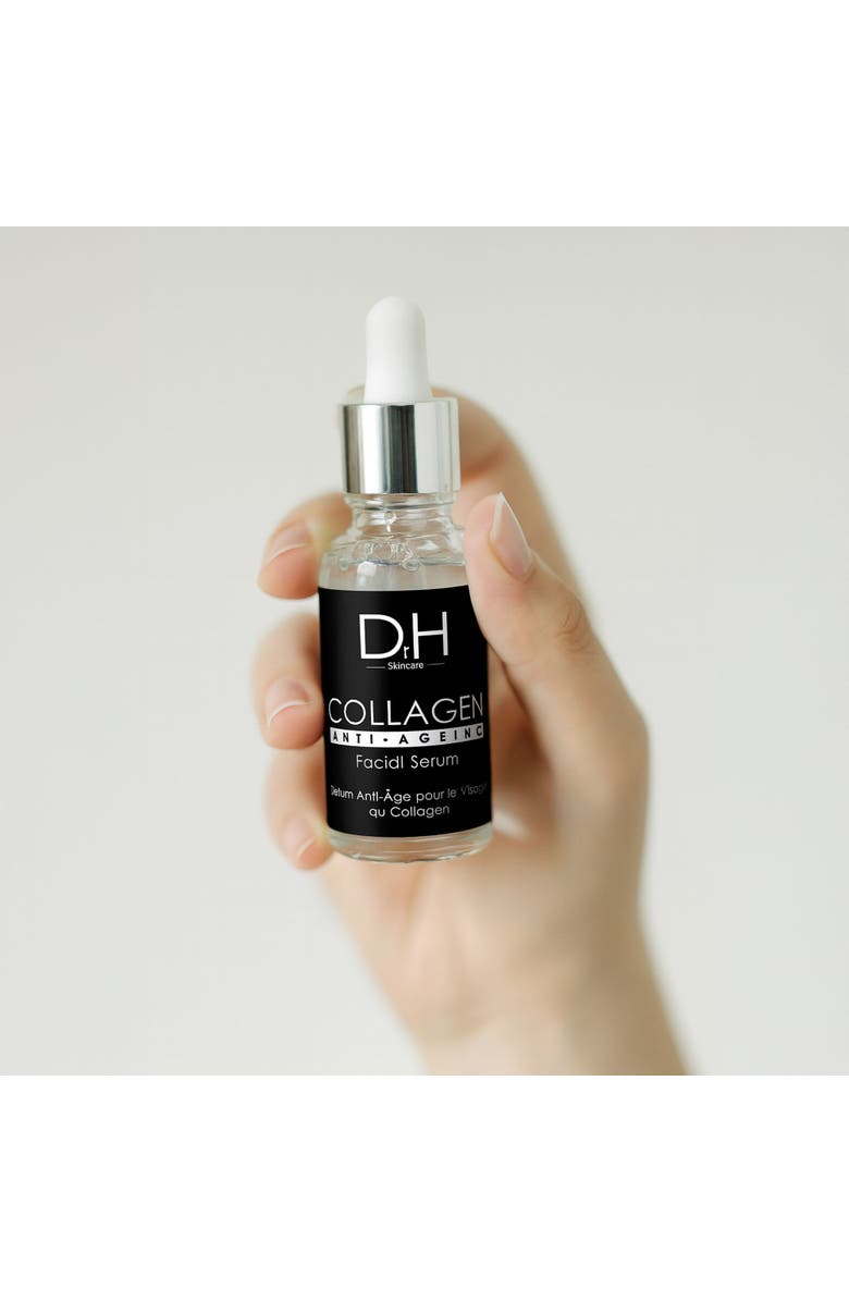 Dr H Anti-Ageing Collagen Facial Serum 30ml, Alternate, color, White