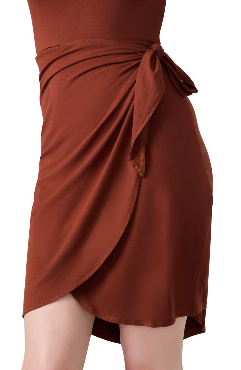 Steve Madden Archer Side Tie Sleeveless Dress, Alternate, color,