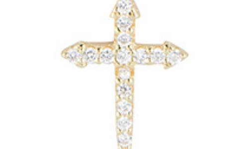 Chloe & Madison Chloe And Madison Pavé Cz Cross Layered Necklace In Gold