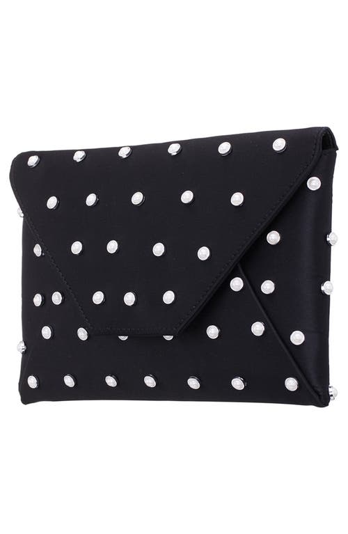 Shop Nina Cole Envelope Clutch In Black