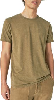 Lucky Brand Venice Burnout Crewneck T-Shirt