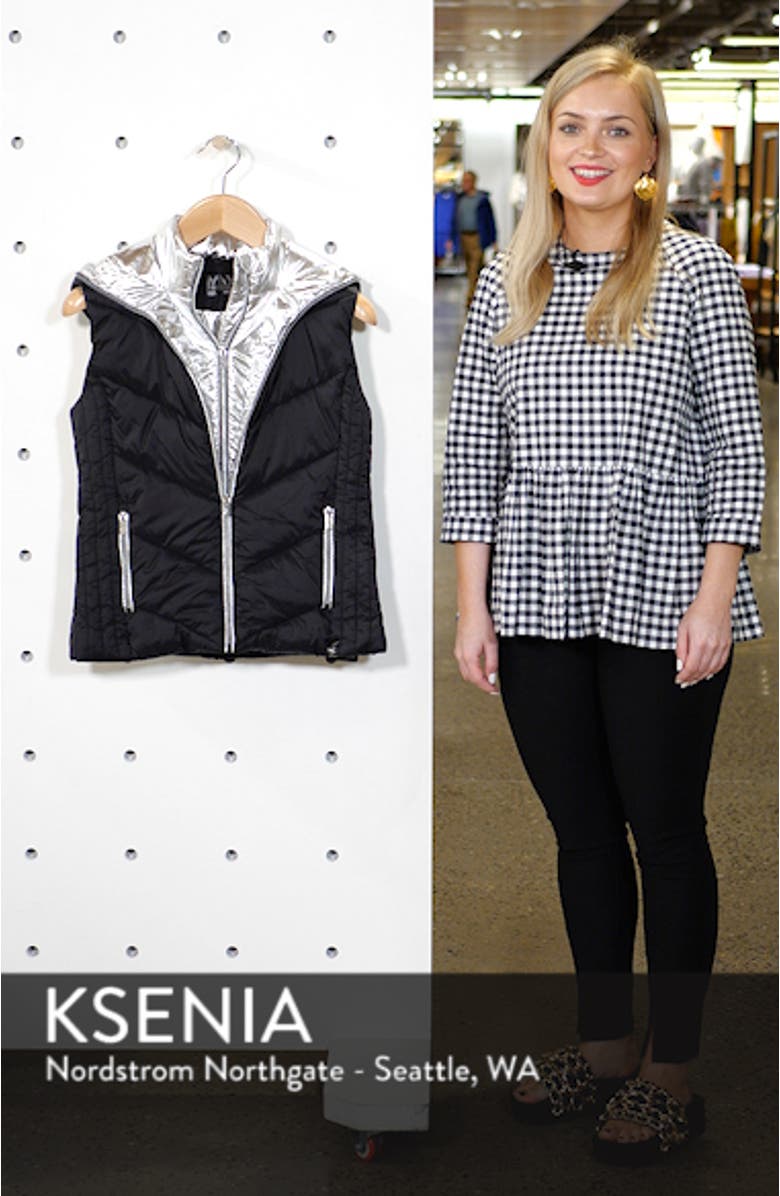 Hooded Puffer Vest, sales video thumbnail