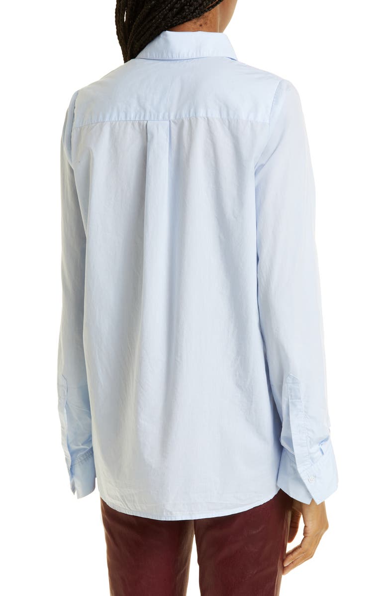 TWP The Boyfriend Cotton Button-Up Shirt, Alternate, color,