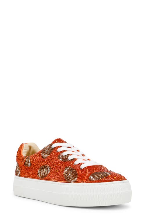 Betsey Johnson Sidny Crystal Pavé Platform Sneaker