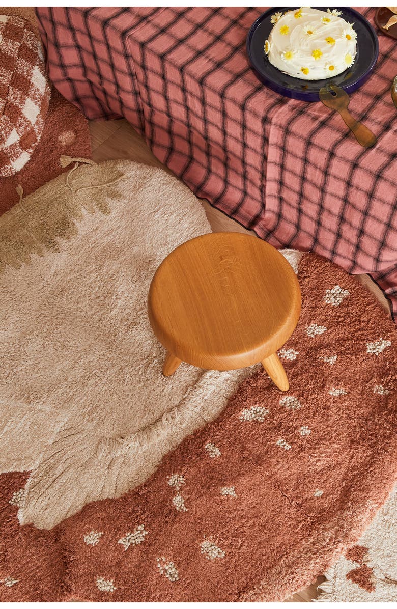 Lorena Canals Boletus Washable Recycled Cotton Blend Rug, Alternate, color, Natural Olive Pearl Blue Ash