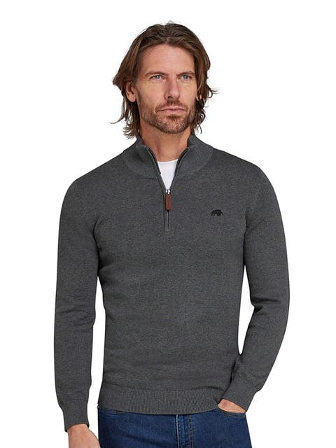 Quarter Zip Knit Sweater
