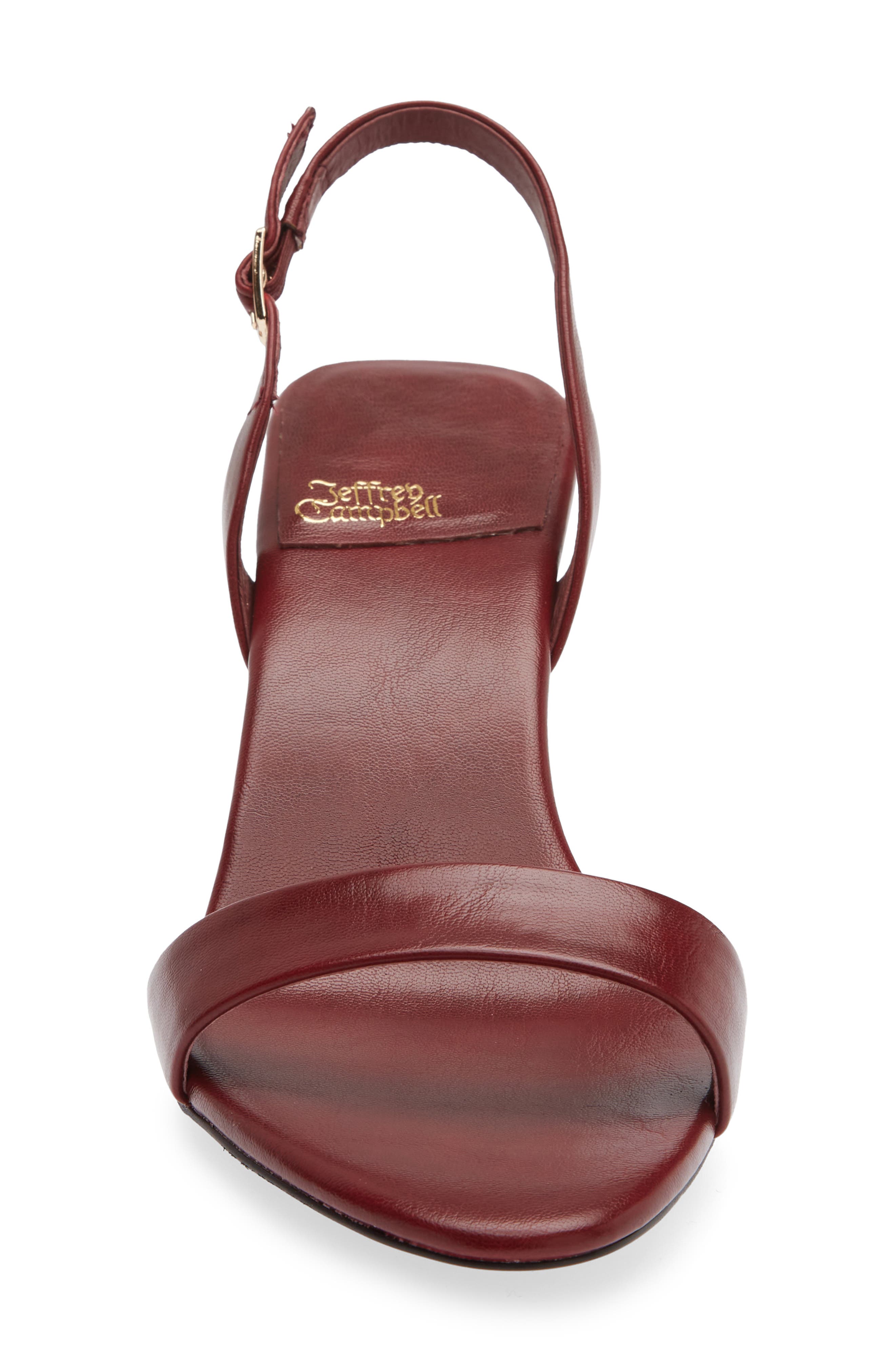 Augustine Slingback Sandal, Alternate, color, WINE
